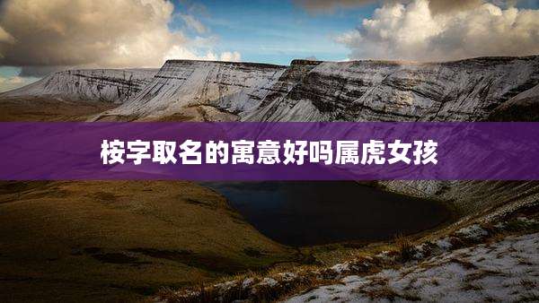 桉字取名的寓意好吗属虎女孩