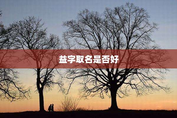 益字取名是否好