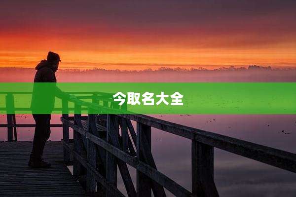今取名大全