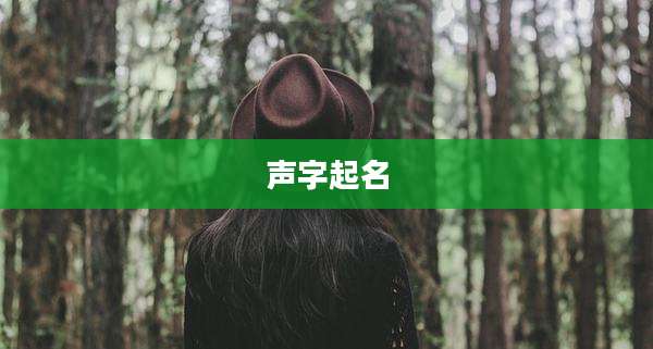 声字起名