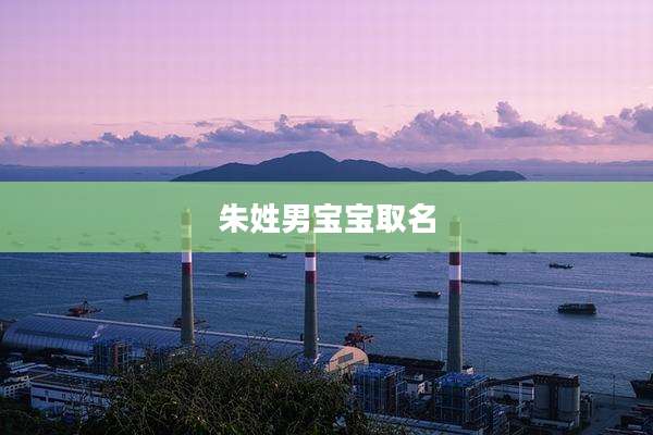 朱姓男宝宝取名