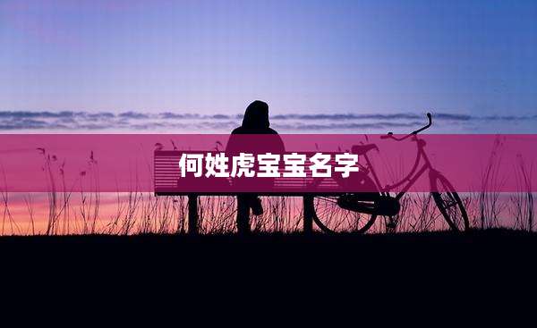 何姓虎宝宝名字