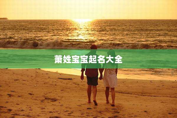 萧姓宝宝起名大全