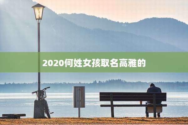 2020何姓女孩取名高雅的