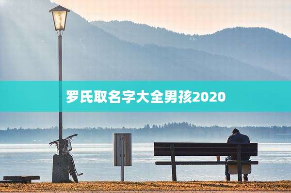罗氏取名字大全男孩2020